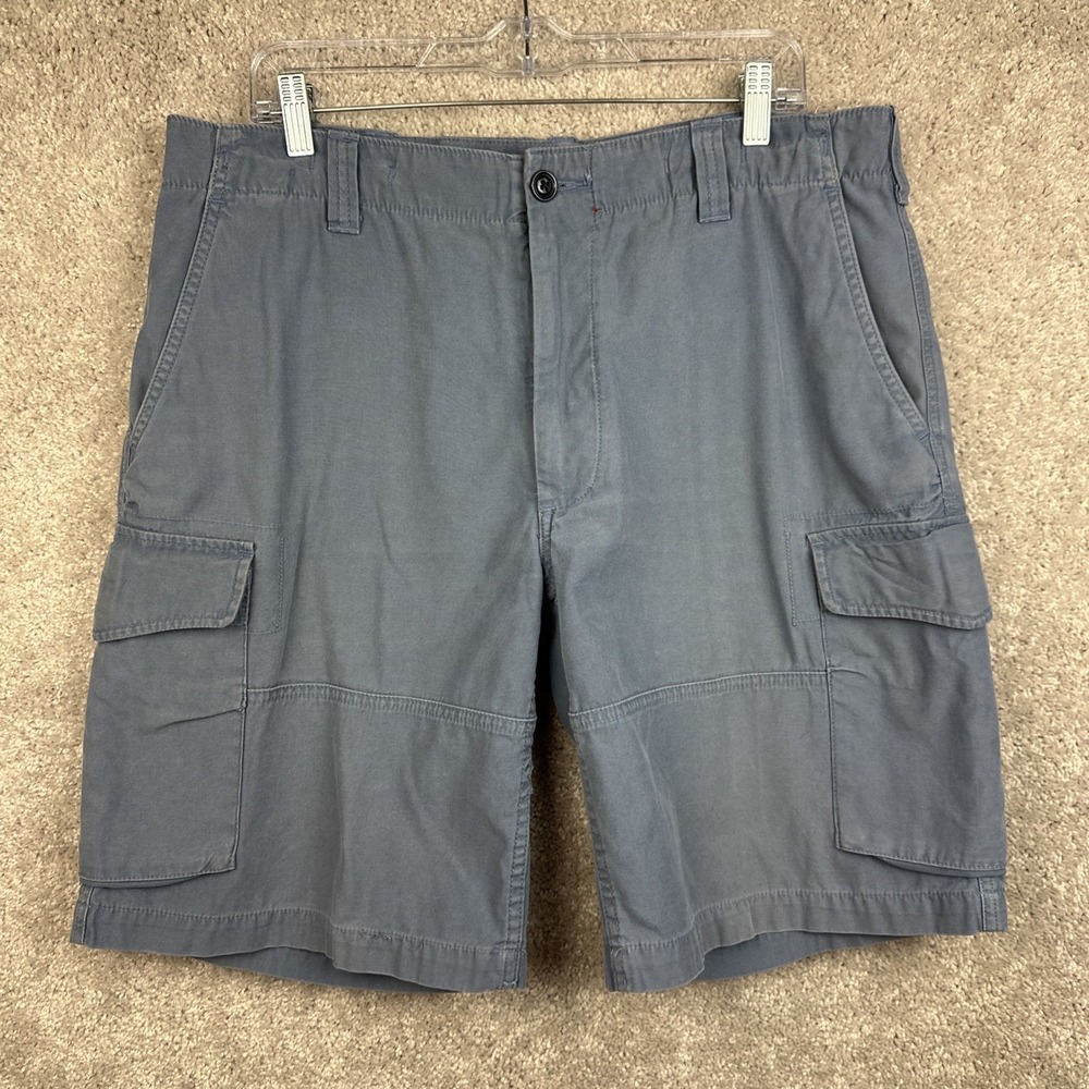 Polo Ralph‎ Lauren Classic Fit Shorts Drill Khaki Cargo Mens Size 35 Blue